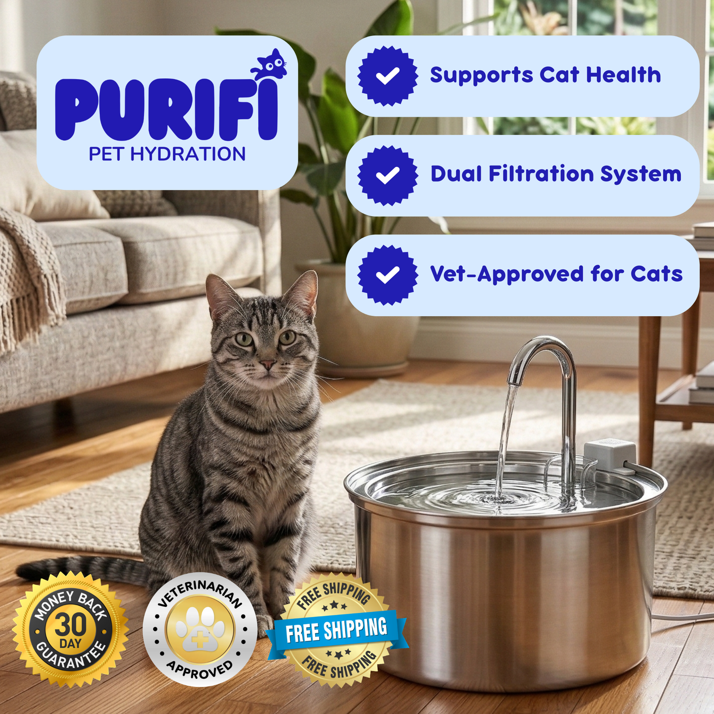 Purifi Pet Fountain